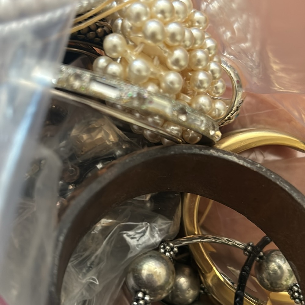Bundle of custom jewelry mixed vintage and new bundle of accessories